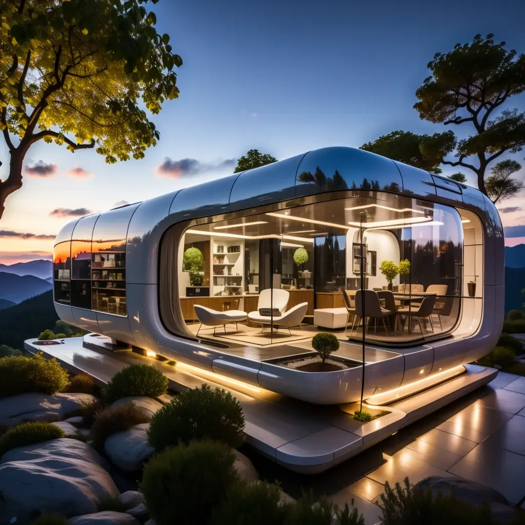 QingChi modular house production line with automated welding and QA station