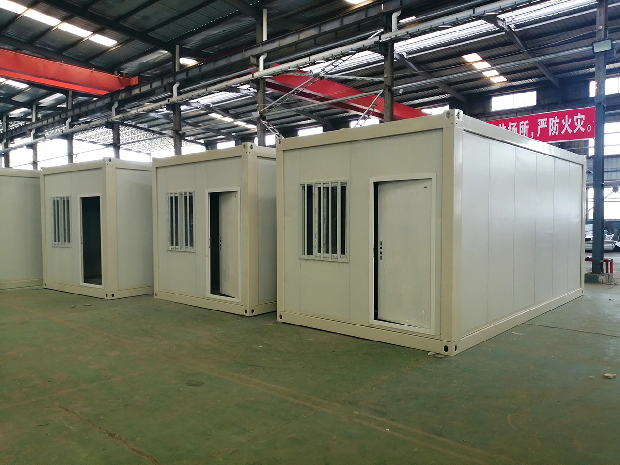Vietnam's hydropower station construction camp cluster is completed, and flood-resistant modular hou