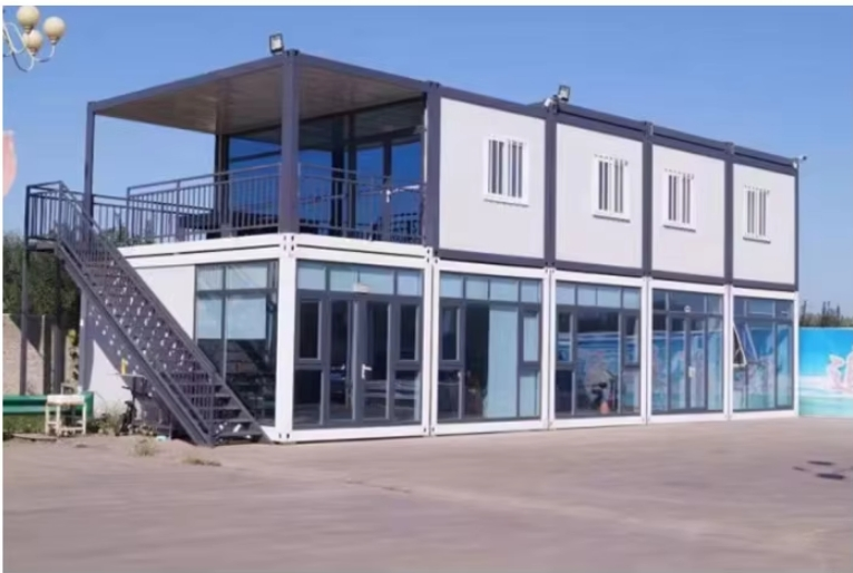 portable modular 2 story prefab container office