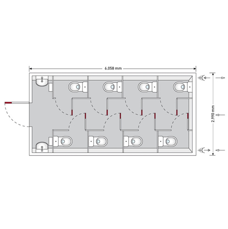 toilet container-with big discount