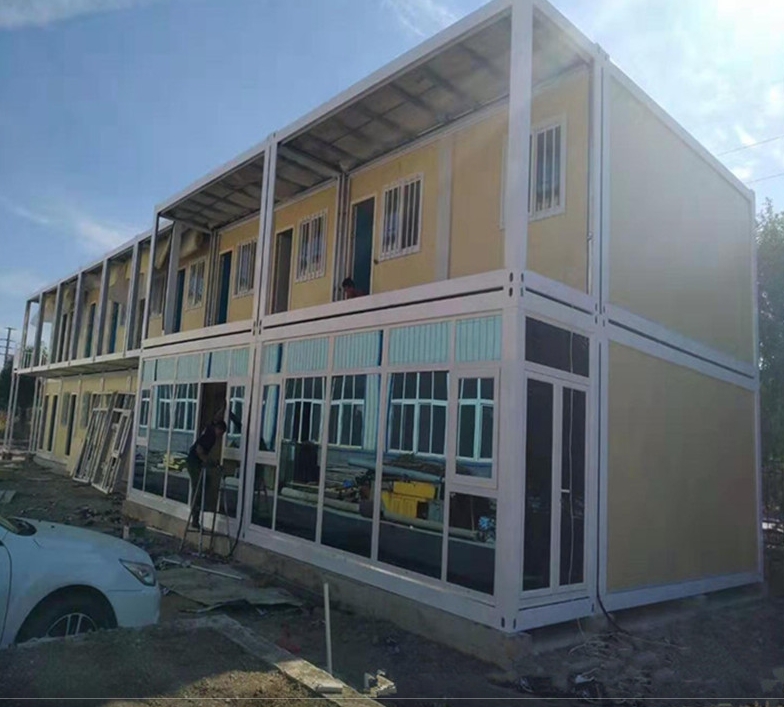 shipping container hotel-layout customized