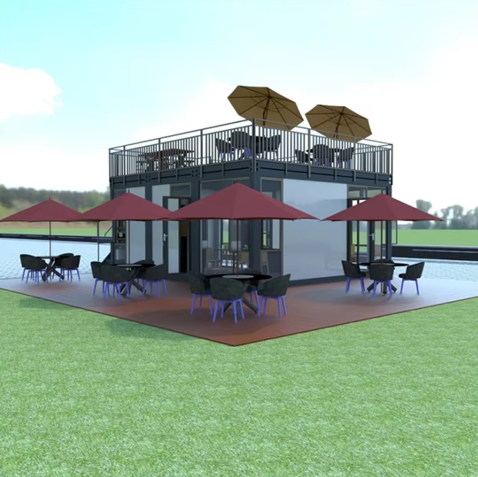 prefab restaurant coffee container