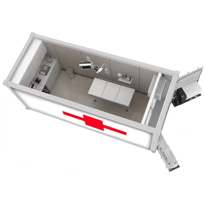outdoor prefabricated portable office container hospital