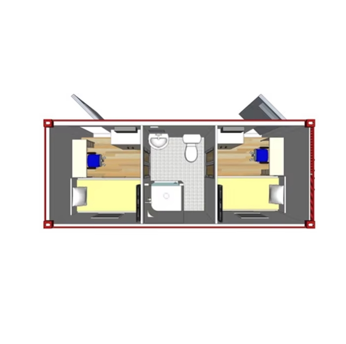two bedroom single story mobile home