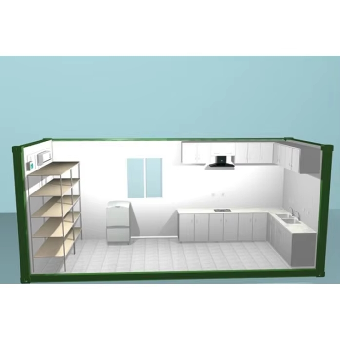 20ft tiny living container house with kitchen