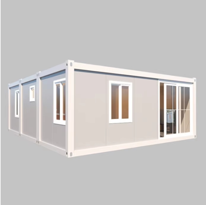 20ft*60ft luxury prefabricated container house/ home with 2bedroom，1kitchen，1bathroom