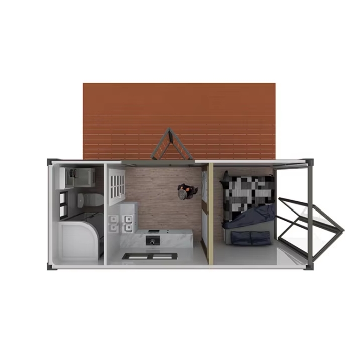 20ft tiny living container house