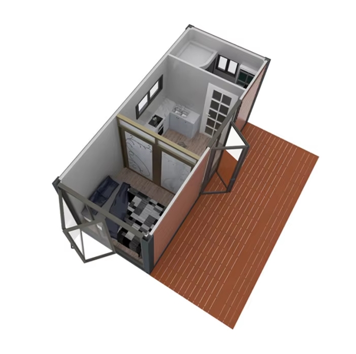 20ft tiny living container house