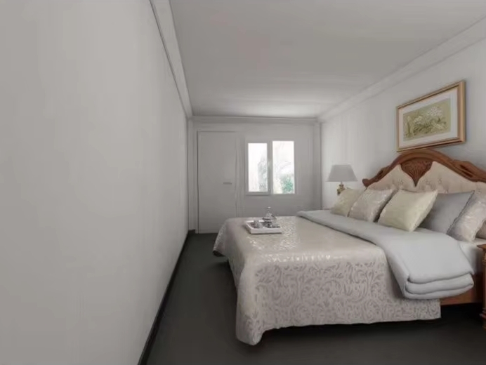 20ft*40ft 2 bedrooms living container house