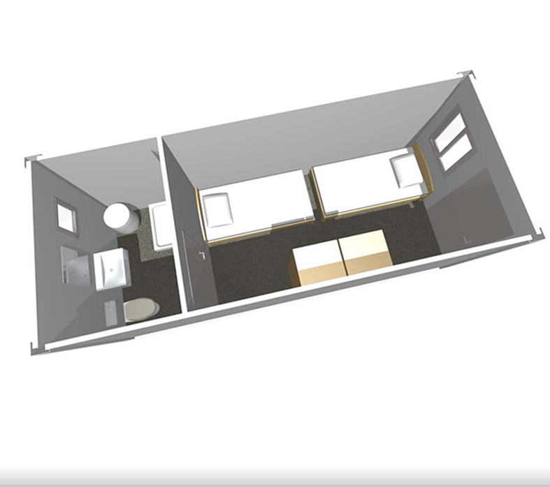 prefab container house-size and layout can be customized