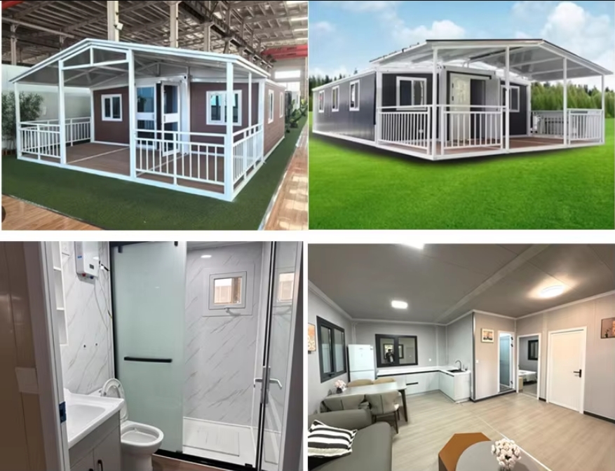 40ft Luxury Prefab Modular Three Bedrooms expandable container house(图2)