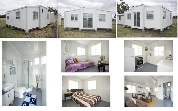 40ft Luxury Prefab Modular Three Bedrooms expandable container house(图13)