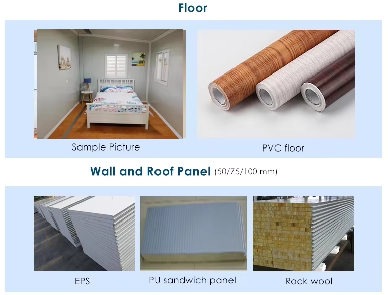 40ft Luxury Prefab Modular Three Bedrooms expandable container house(图5)