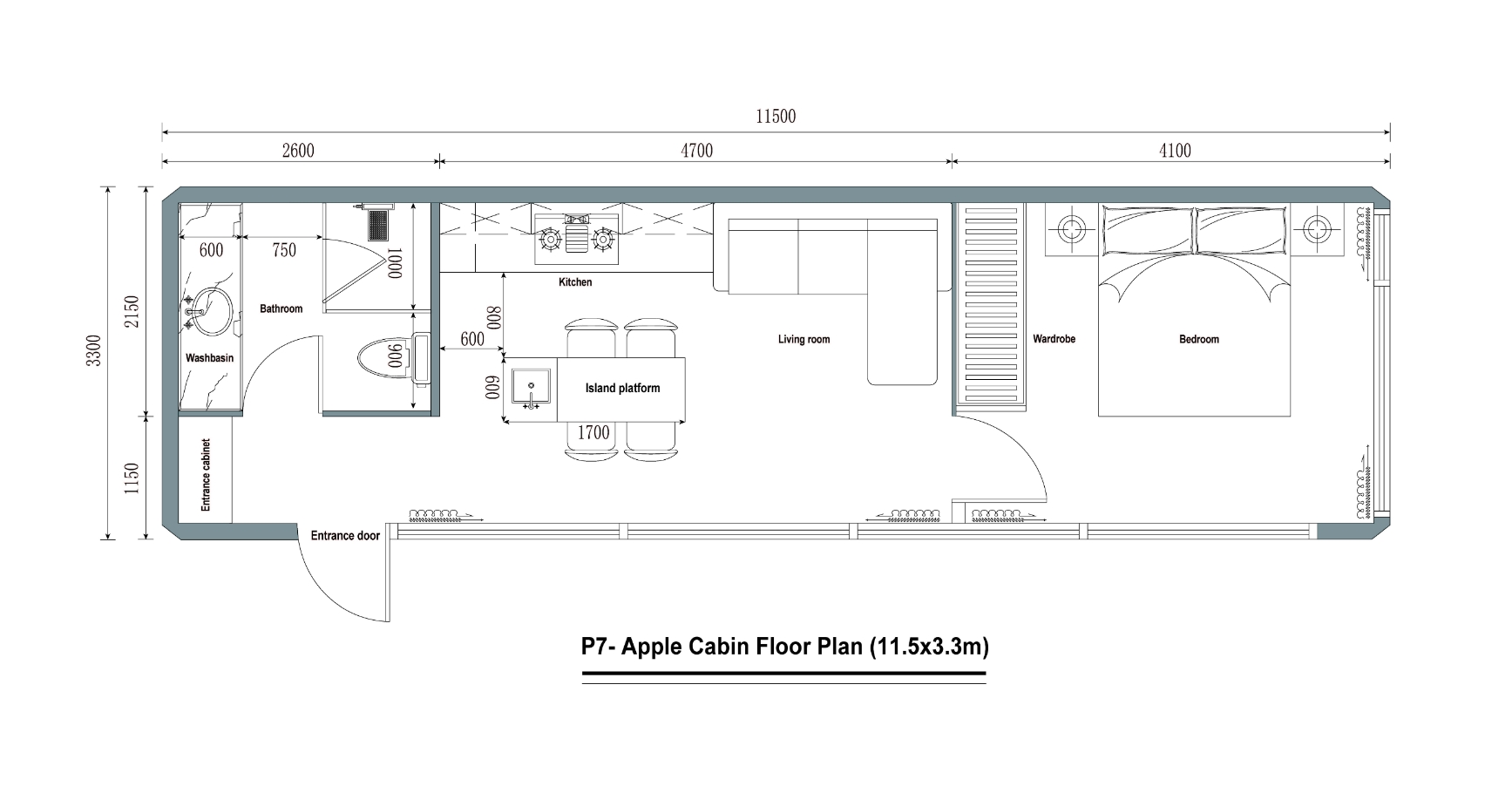 Apple Cabin Model P7(图1)
